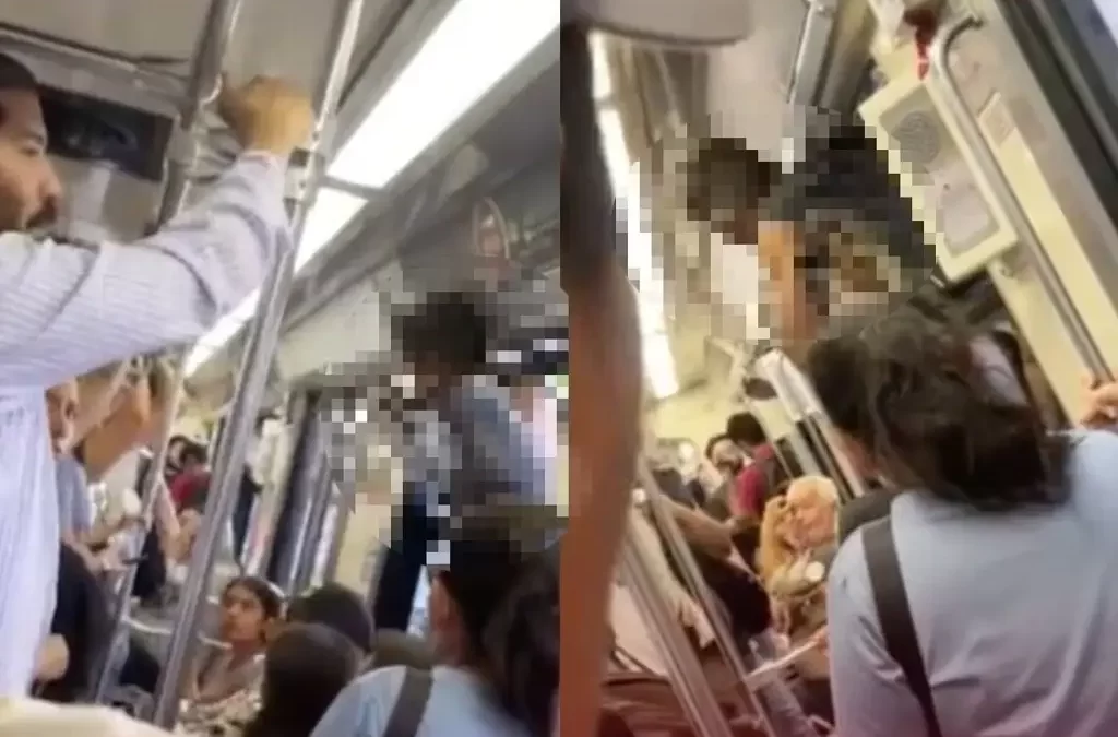 Hombre muere impactado tras intentar entrar por ventana del metro (+video)