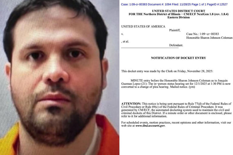 Joaquín Guzmán López, hijo del »Chapo», se declarará culpable en EU